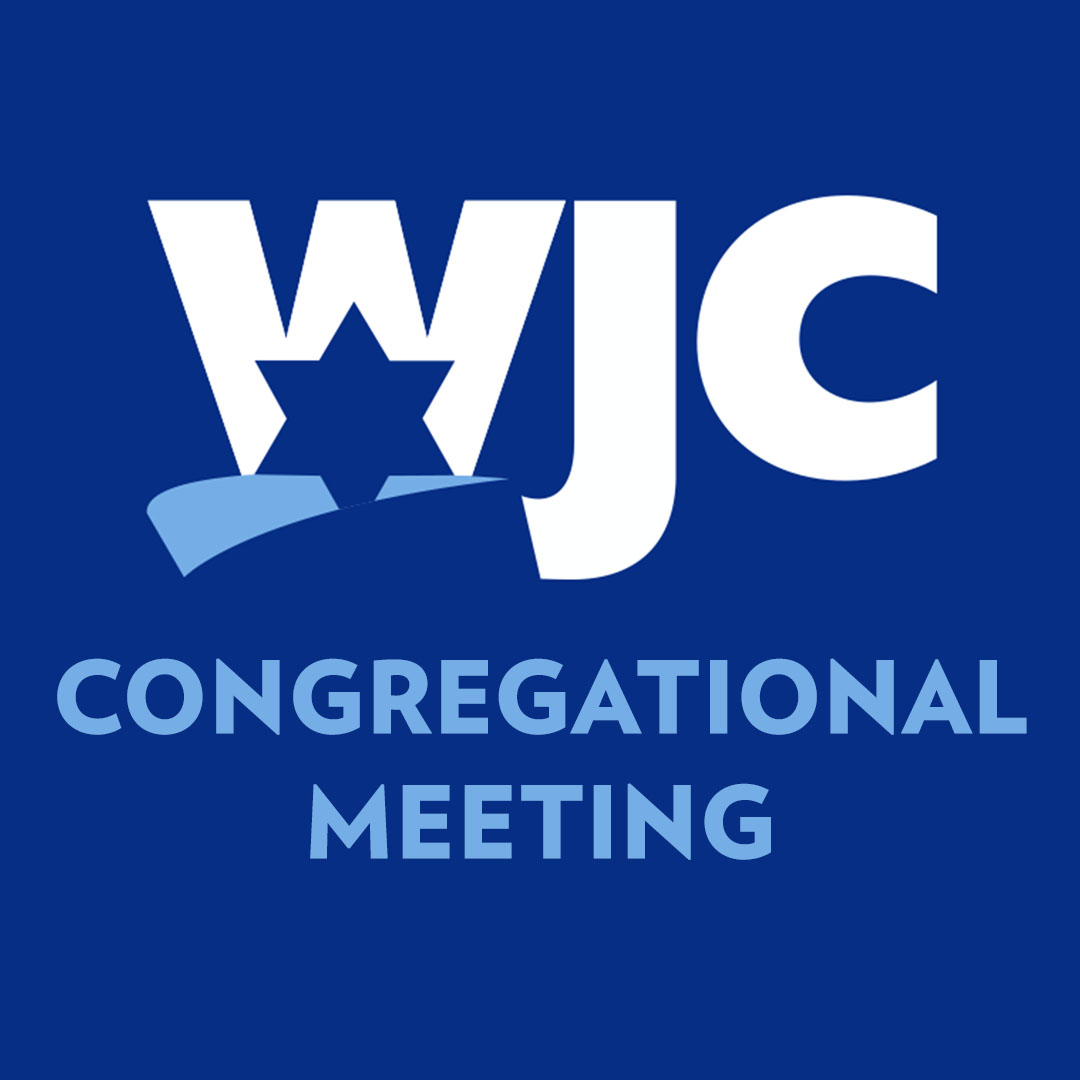 Congregational Meeting: Rabbi Arnowitz’s Contract Extension