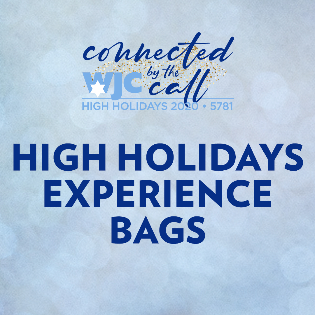 High Holidays Experience Bags