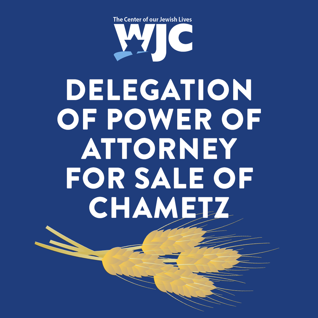 2023 WJC Delegation of Power of Attorney for Sale of Chametz