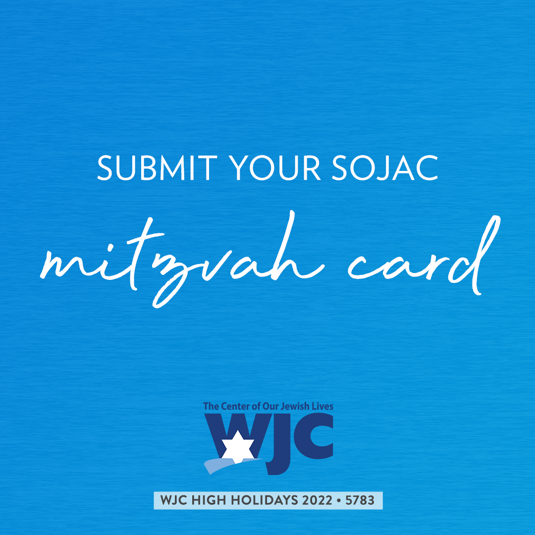Submit Your SOJAC 5783 Mitzvah Card