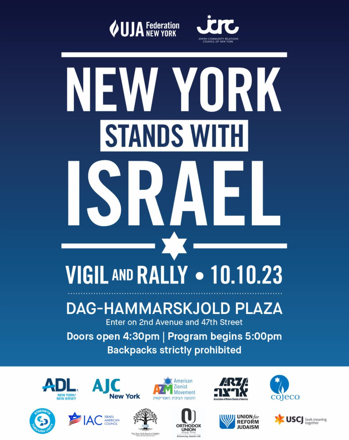 Support Israel: Upcoming Rallies & Trusted Tzedakah Organizations